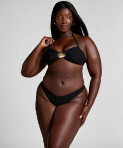 Hunkemöller Bas De Bikini échancré Cabo- Noir -Hunkemoller Boutique 303460 12