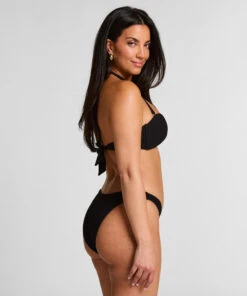 Hunkemöller Bas De Bikini échancré Cabo- Noir -Hunkemoller Boutique 303460 4