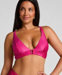 Hunkemöller Haut De Bikini Triangle Luna- Rose