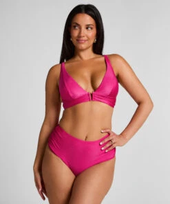 Hunkemöller Haut De Bikini Triangle Luna- Rose -Hunkemoller Boutique 303467 3