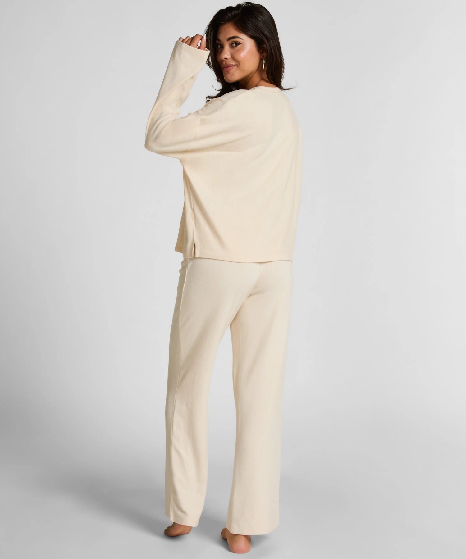 Hunkemöller Haut De Pyjama Jersey- Blanc 4 Hunkemöller Haut De Pyjama Jersey- Blanc – Image 4