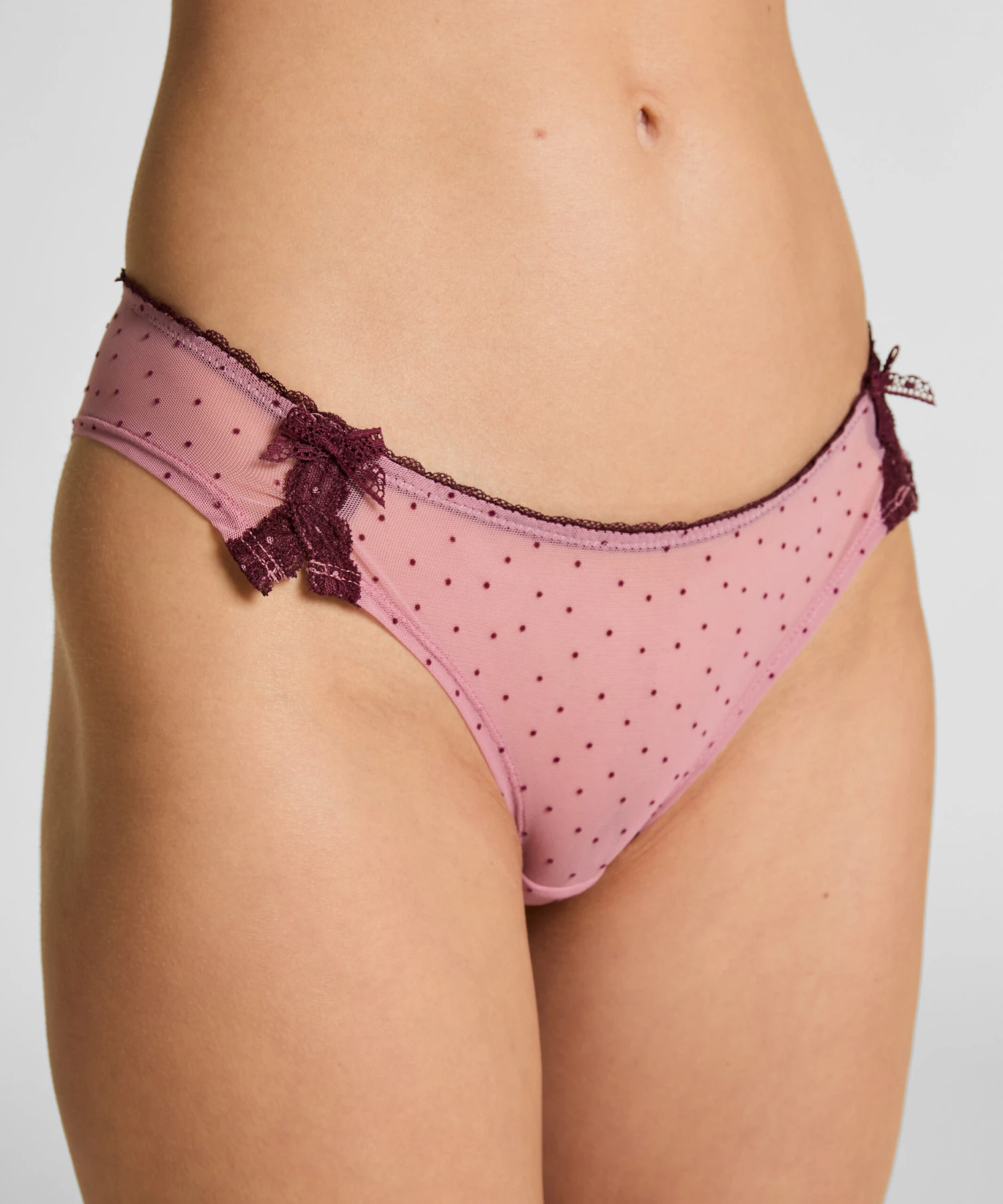 Hunkemöller Culotte Brésilienne Adeline- Rose 2 Hunkemöller Culotte Brésilienne Adeline- Rose – Image 2