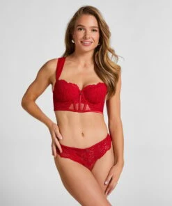 Hunkemöller Culotte Brésilienne Withney- Rouge