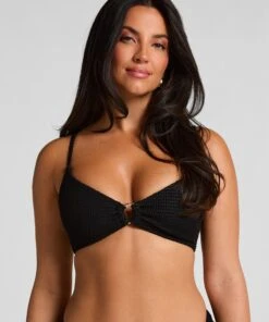 Hunkemöller Haut De Bikini Cairo- Noir