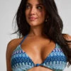 Hunkemöller Haut De Bikini Triangle Cali- Bleu