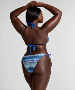 Hunkemöller Bas De Bikini à Jambe Haute Cali- Bleu -Hunkemoller Boutique 303700 13