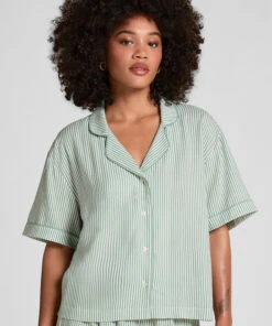 Hunkemöller Veste Tissée à Manches Courtes