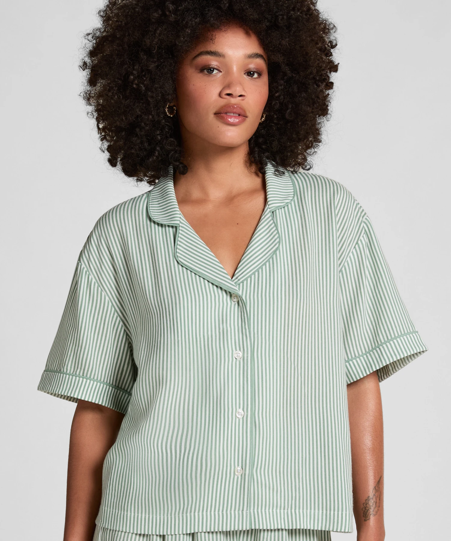 Hunkemöller Veste Tissée à Manches Courtes 1 Hunkemöller Veste Tissée à Manches Courtes