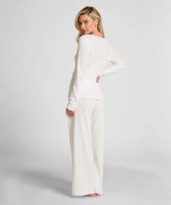 Hunkemöller Haut De Pyjama Pointelle- Bleu -Hunkemoller Boutique 303763 4