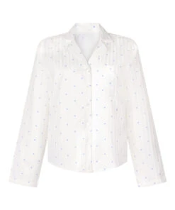 Hunkemöller Haut De Pyjama Jacquard Manches Longues- Bleu 10 Hunkemöller Haut De Pyjama Jacquard Manches Longues- Bleu -Hunkemoller Boutique 303772 5