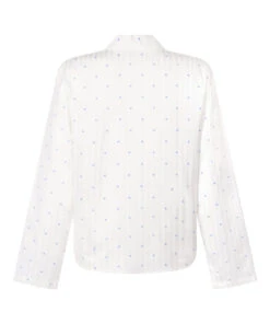 Hunkemöller Haut De Pyjama Jacquard Manches Longues- Bleu 11 Hunkemöller Haut De Pyjama Jacquard Manches Longues- Bleu -Hunkemoller Boutique 303772 6