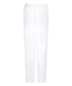 Hunkemöller Pantalon De Pyjama Jacquard Hearts- Bleu -Hunkemoller Boutique 303773 6