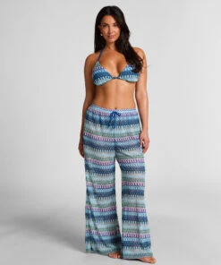 Hunkemöller Pantalon En Crochet Cali- Bleu