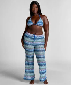 Hunkemöller Pantalon En Crochet Cali- Bleu -Hunkemoller Boutique 303786 12