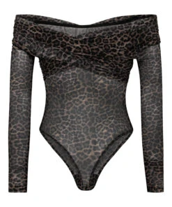 Hunkemöller Body Léopard Keisha- Noir -Hunkemoller Boutique 303829 6