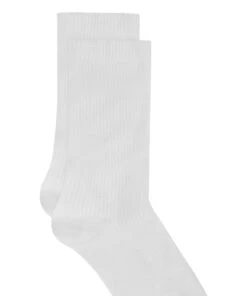 Hunkemöller Chaussettes Courtes En Modal Côtelé- Blanc -Hunkemoller Boutique 303869 6