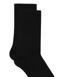 Hunkemöller Chaussettes Courtes En Modal Côtelé- Noir -Hunkemoller Boutique 303870 6