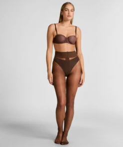 Hunkemöller Collants 15 Deniers Seconde Peau- Marron