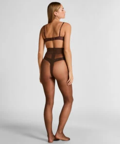 Hunkemöller Collants 15 Deniers Seconde Peau- Marron -Hunkemoller Boutique 304046 4