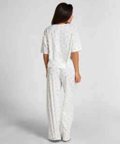 Hunkemöller Pyjama Set Cotton Jersey Long- Blanc 7 Hunkemöller Pyjama Set Cotton Jersey Long- Blanc -Hunkemoller Boutique 304827 4
