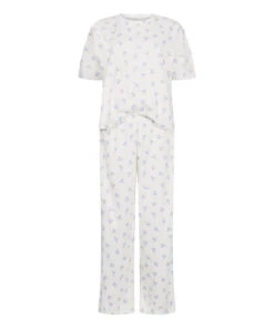 Hunkemöller Pyjama Set Cotton Jersey Long- Blanc 8 Hunkemöller Pyjama Set Cotton Jersey Long- Blanc -Hunkemoller Boutique 304827 5