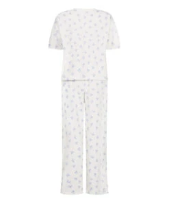 Hunkemöller Pyjama Set Cotton Jersey Long- Blanc 9 Hunkemöller Pyjama Set Cotton Jersey Long- Blanc -Hunkemoller Boutique 304827 6