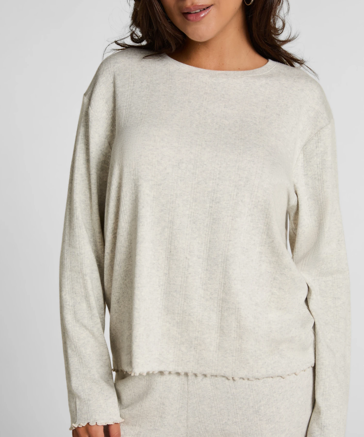 Hunkemöller Pyjama Top Loose Pointelle 2 Hunkemöller Pyjama Top Loose Pointelle – Image 2