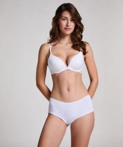 Hunkemöller Lot De 2 Boxer Kim Cotton- Blanc