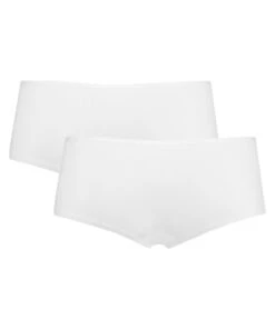 Hunkemöller Lot De 2 Boxer Kim Cotton- Blanc 9 Hunkemöller Lot De 2 Boxer Kim Cotton- Blanc -Hunkemoller Boutique 97285 6